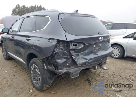 2022 Hyundai Santa Fe Hybrid Blue z USA, uszkodzony, nr VIN KM8S2DA16NU016135